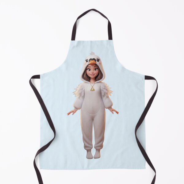 Item preview, Elegant Libra Zodiac Girl in White Swan Onesie designed and sold by PixMoody.