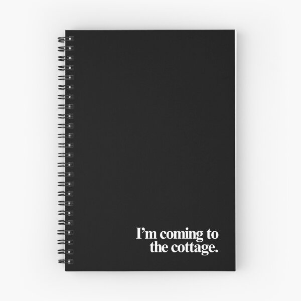 Item preview, I’m Coming to the Cottage - Heated Rivalry - White Corner Text designed and sold by ButtaJelly.