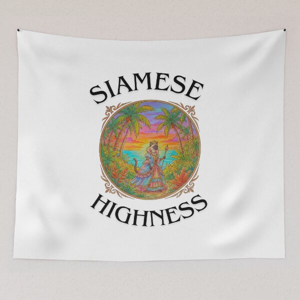 Item preview, SIAMESE HIGHNESS designed and sold by Fateh-Kro ⭐⭐⭐⭐⭐.