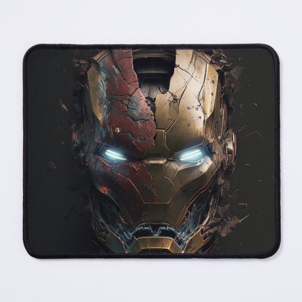 Item preview, Battle-Scarred Tech Helmet designed and sold by AetherVibes.