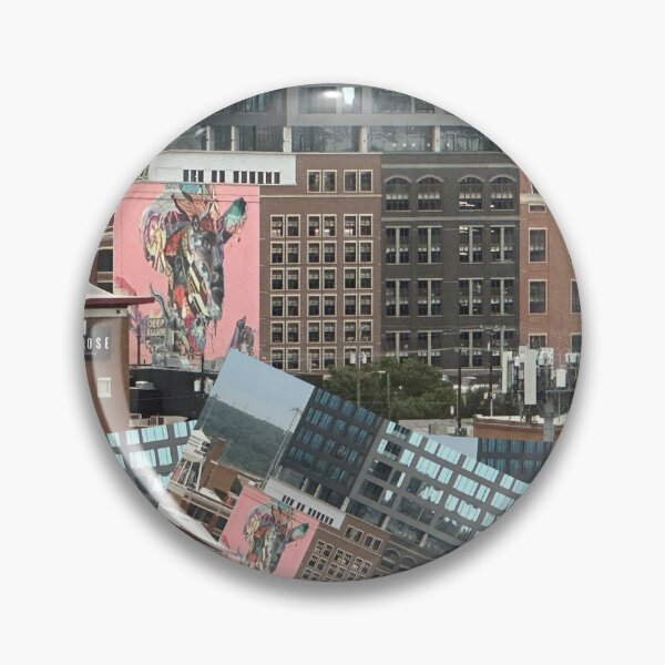 Item preview, Deep Ellum Mural Collage – Urban Texas Art  designed and sold by bohowhimsyart.