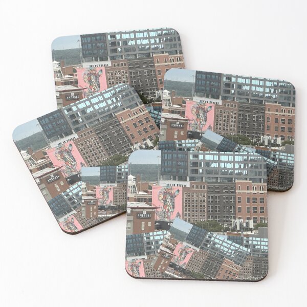 Item preview, Deep Ellum Mural Collage – Urban Texas Art  designed and sold by bohowhimsyart.