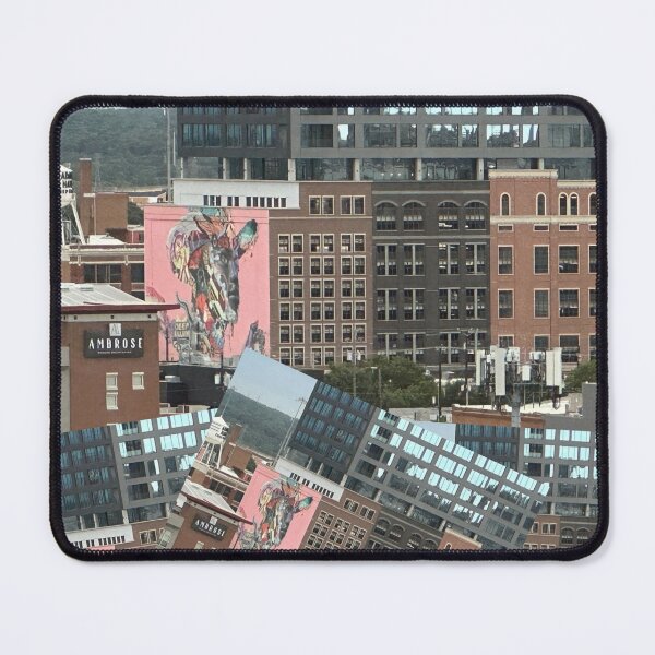 Item preview, Deep Ellum Mural Collage – Urban Texas Art designed and sold by bohowhimsyart.