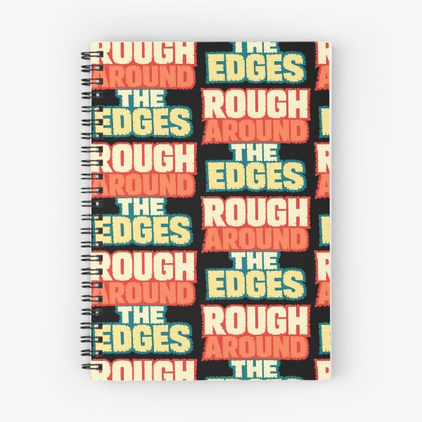 Item preview, Rough Around The Edges Bold Distressed Typography Design designed and sold by TeeTimeTreasure.
