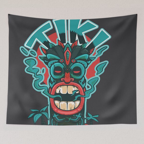Item preview, Smoky Tiki Mask (V2) designed and sold by TomiAx.