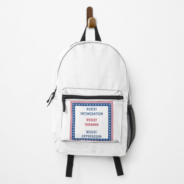 Item preview, Resist Intimidation, Resist Tyranny, Resist Oppression – Patriotic Protest Typography designed and sold by Travelslightly.