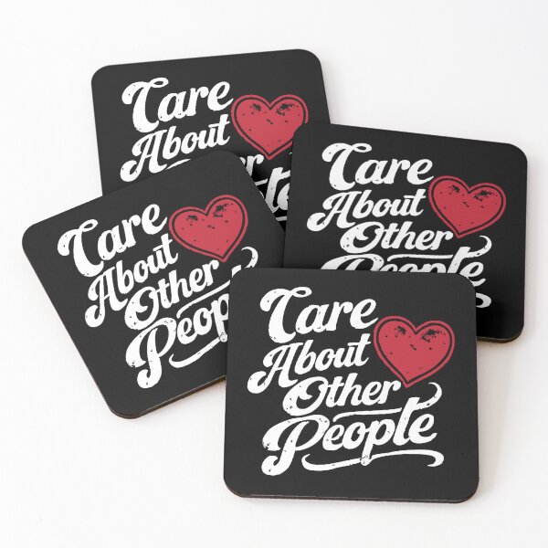 Item preview, Care About Other People,Retro 70s, Positivity designed and sold by CloudyPress.