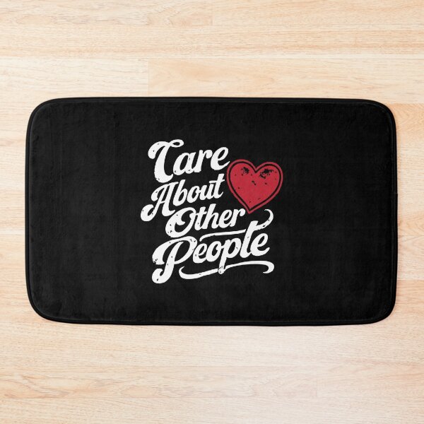 Item preview, Care About Other People,Retro 70s, Positivity designed and sold by CloudyPress.