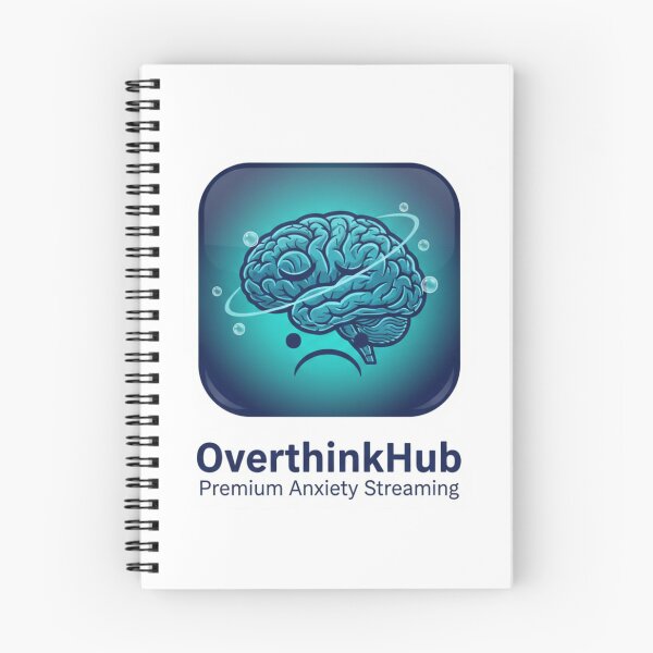 Item preview, Funny Fake App - OverthinkHub Anxiety Streaming designed and sold by OrikuStudio.