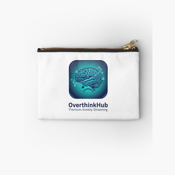 Item preview, Funny Fake App - OverthinkHub Anxiety Streaming designed and sold by OrikuStudio.