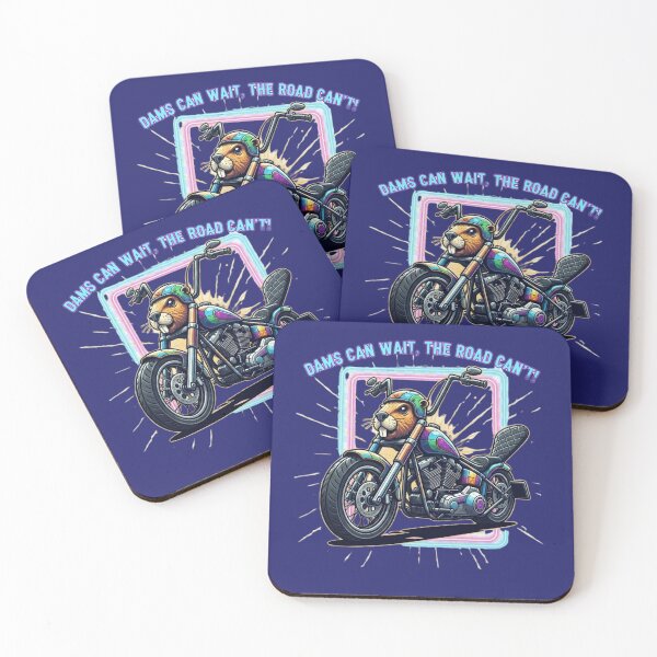 Item preview, Beaver Chopper – Dams Can Wait, The Road Can't! designed and sold by KawisStarr.