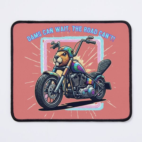 Item preview, Beaver Chopper – Dams Can Wait, The Road Can't! designed and sold by KawisStarr.