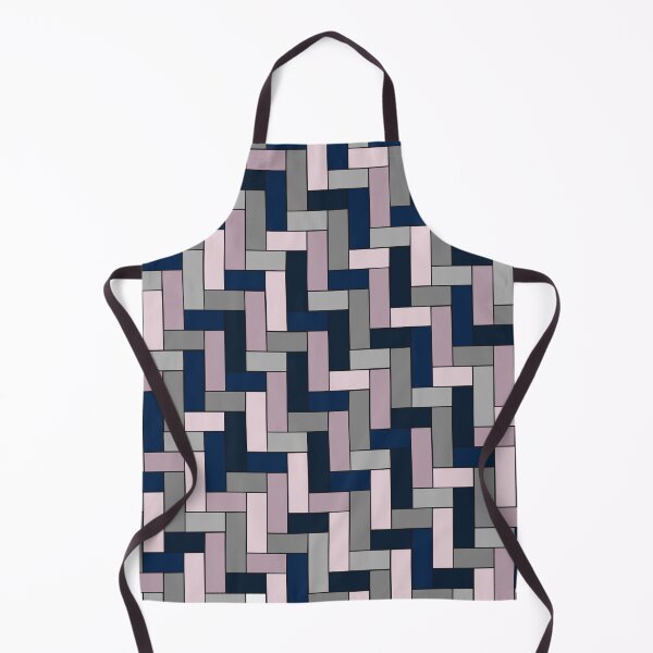 Item preview, Geometric Pattern in Blue, Grey and Pink designed and sold by OneThreeSix.