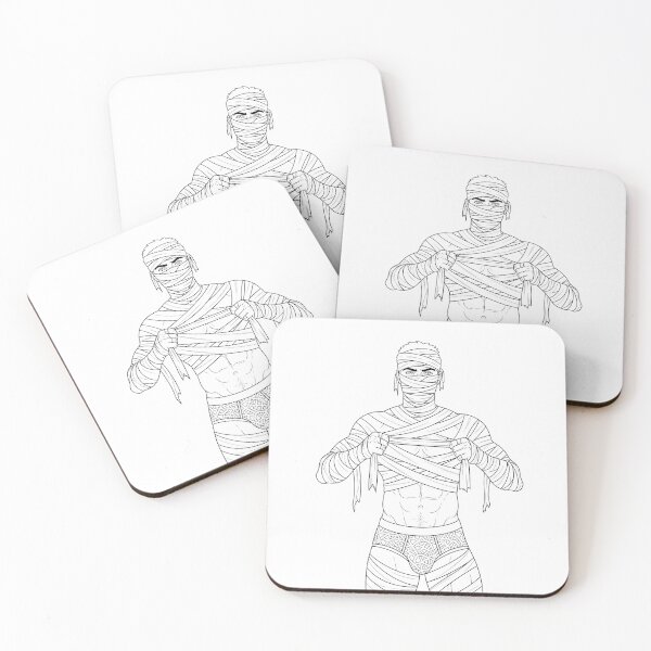 Item preview, Mummy Hunk. Handsome halloween Man. LGBTQ designed and sold by Shoot-The-Moon.