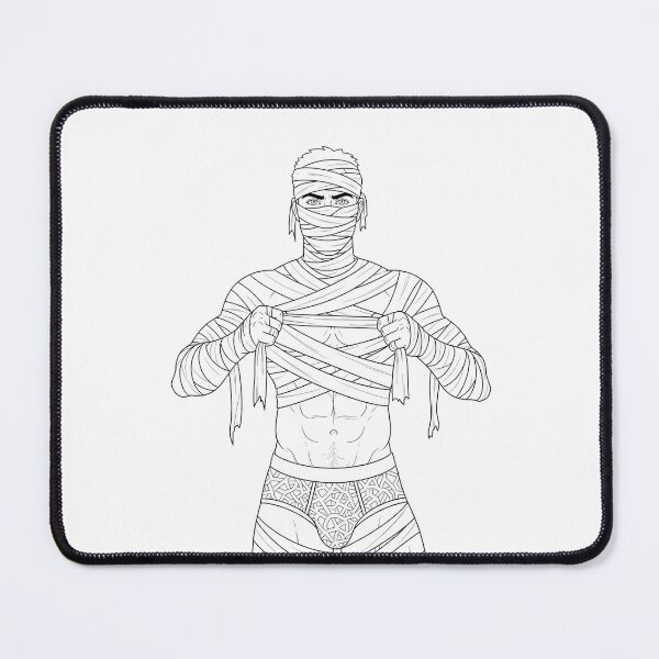 Item preview, Mummy Hunk. Handsome halloween Man. LGBTQ designed and sold by Shoot-The-Moon.