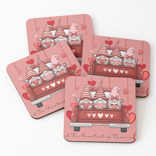 Item preview, Gnome Truck – Valentine’s Day Faith Edition designed and sold by bohowhimsyart.