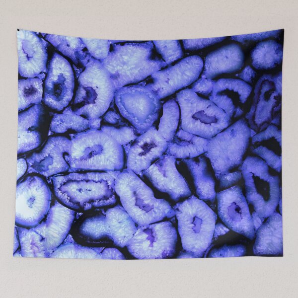 Item preview, Blue geodes, blue agates, blue gemstones, abstract blue pattern  designed and sold by hollycooper.