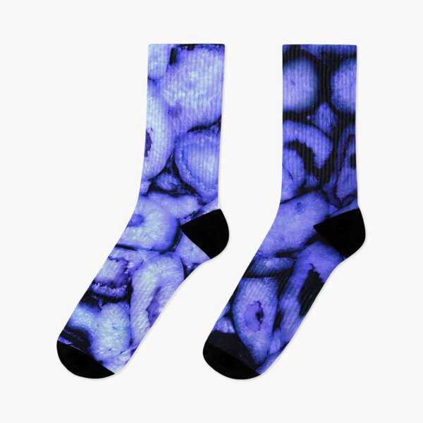 Item preview, Blue geodes, blue agates, blue gemstones, abstract blue pattern  designed and sold by hollycooper.