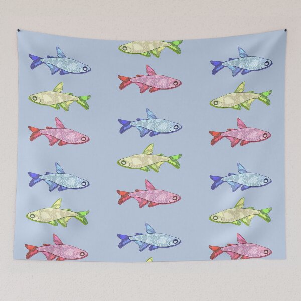 Item preview, Bright 3 fish designed and sold by Iconic shop.