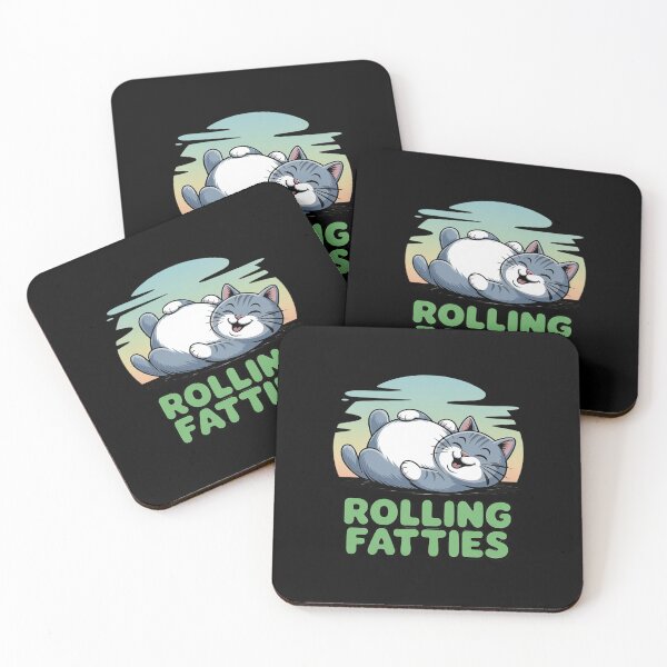 Item preview, Rolling Fatties Cat Cute Cat Lover Kitten Owner Kitty  7 designed and sold by joyouartArt.