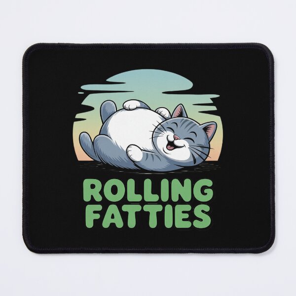 Item preview, Rolling Fatties Cat Cute Cat Lover Kitten Owner Kitty  7 designed and sold by joyouartArt.