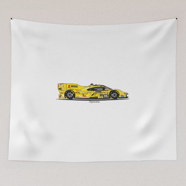 Item preview, IMSA 24 Hours of Daytona #85 963 Vector Art designed and sold by Heybratan.