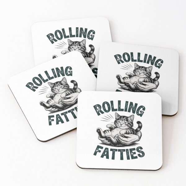 Item preview, Rolling Fatties Cat Cute Cat Lover Kitten Owner Kitty 4 designed and sold by joyouartArt.