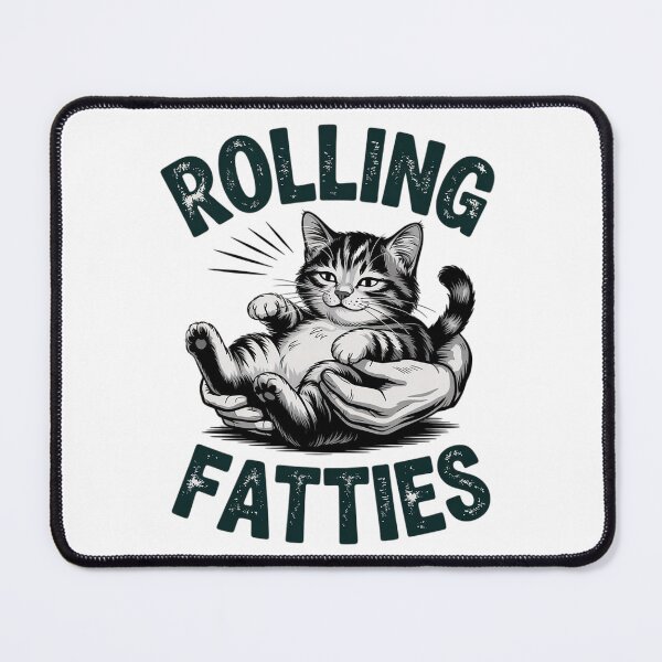 Item preview, Rolling Fatties Cat Cute Cat Lover Kitten Owner Kitty 4 designed and sold by joyouartArt.