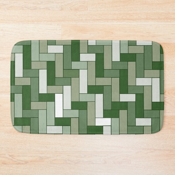 Item preview, Green Geometric Art Pattern  designed and sold by OneThreeSix.