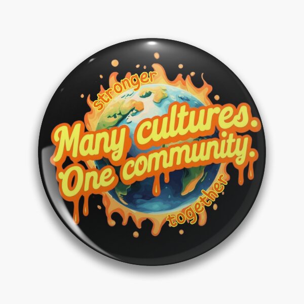 Item preview, many cultures one community - stronger together designed and sold by Stefrait-7.