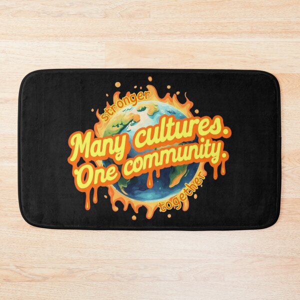 Item preview, many cultures one community - stronger together designed and sold by Stefrait-7.