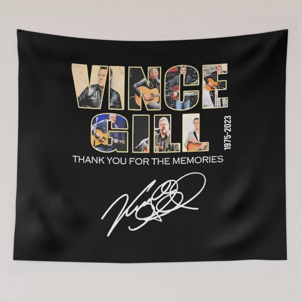 Item preview, Vince Gill 1975-2023 Thank You For The Memories Signatures designed and sold by Robbens.