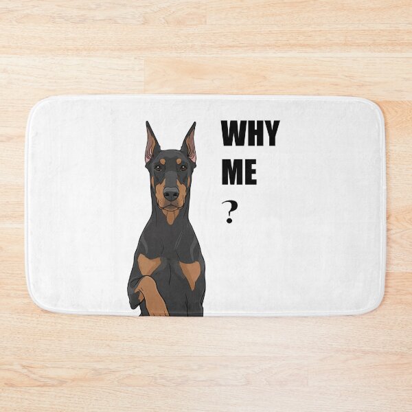 Item preview, Judgmental Doberman Meme Illustration designed and sold by WhatsupDawg.