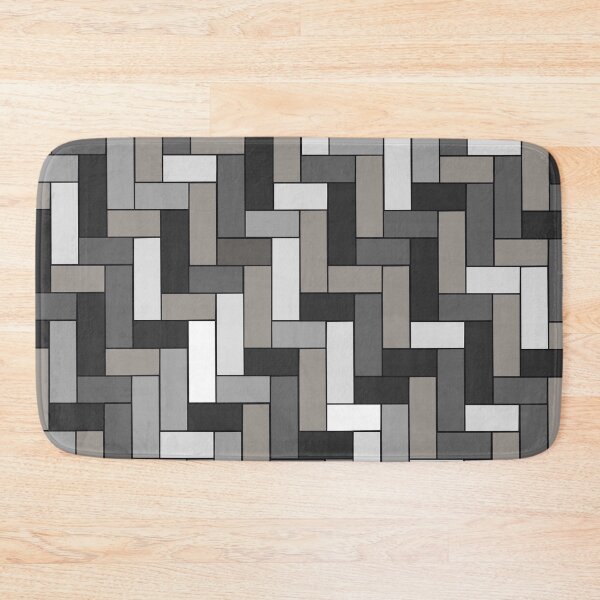 Item preview, Grey Geometric Pattern  designed and sold by OneThreeSix.