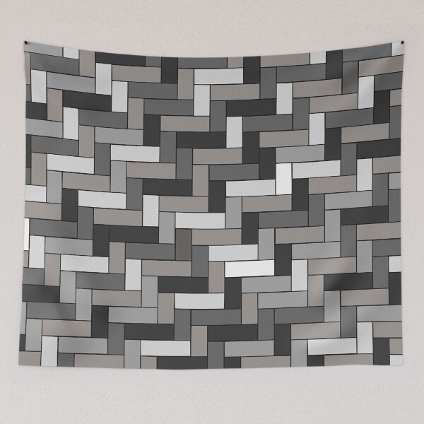 Item preview, Grey Geometric Pattern  designed and sold by OneThreeSix.