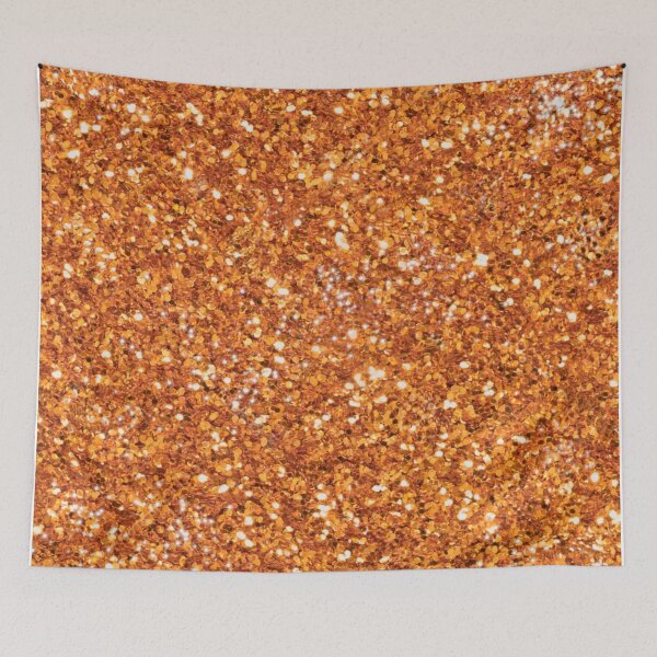 Item preview, Orange Gold glittering sparking sequins, Halloween pattern  designed and sold by hollycooper.