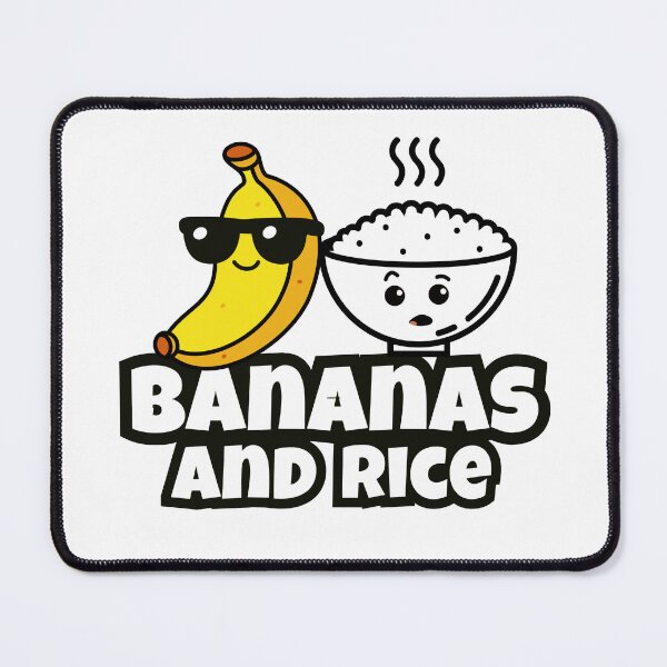 Item preview, Bananas and Rice Funny Meme Design designed and sold by SpiffyD.