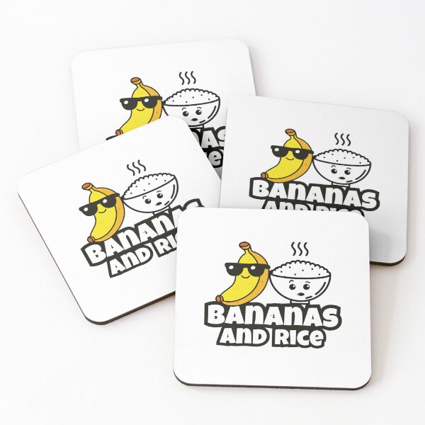 Item preview, Bananas and Rice Funny Meme Design designed and sold by SpiffyD.