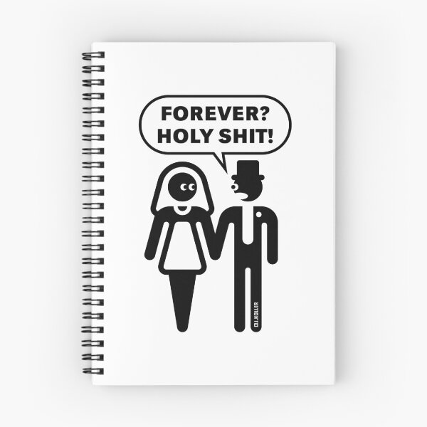 Item preview, Forever? Holy Shit! (Groom / Stag Night / Bachelor Party / Wedding / 1C) designed and sold by Roderix.