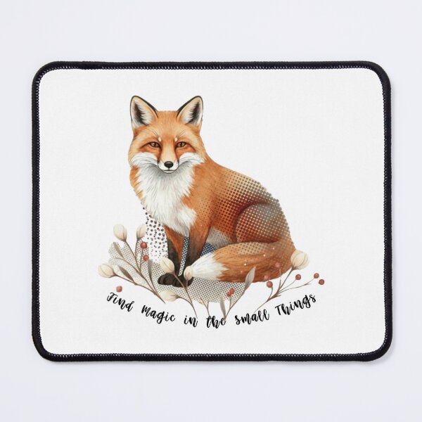 Item preview, Vintage Fox with Botanical Accents designed and sold by Furr-n-Purr.