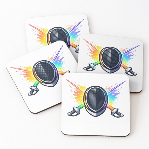 Item preview, Prism Blade – Modern Fencing Icon designed and sold by ChillCharmStudio.