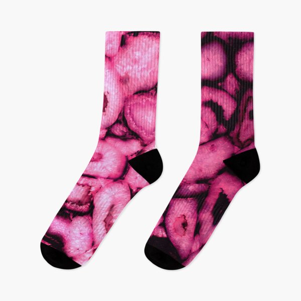 Item preview, Pink geodes, pink agates, pink gemstones,  abstract pink pattern  designed and sold by hollycooper.
