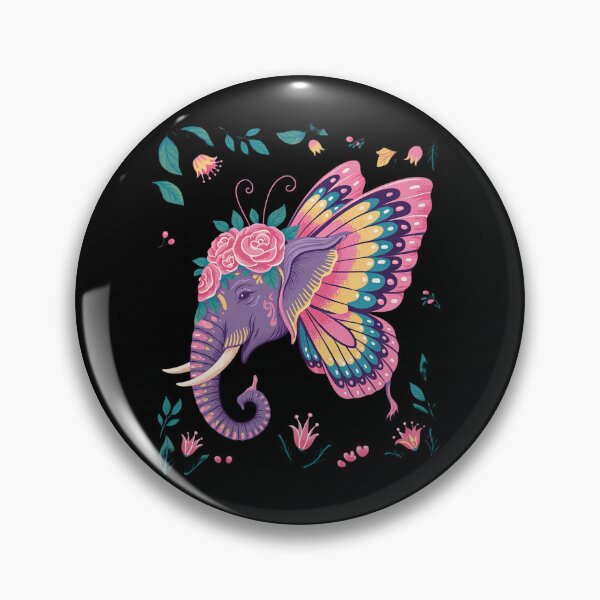 Item preview, Floral Elephant designed and sold by angolinnArt.