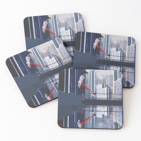 Item preview, Mirror’s Edge Pixel Art – Retro Parkour Skyline Tribute designed and sold by Pixel8Prints.