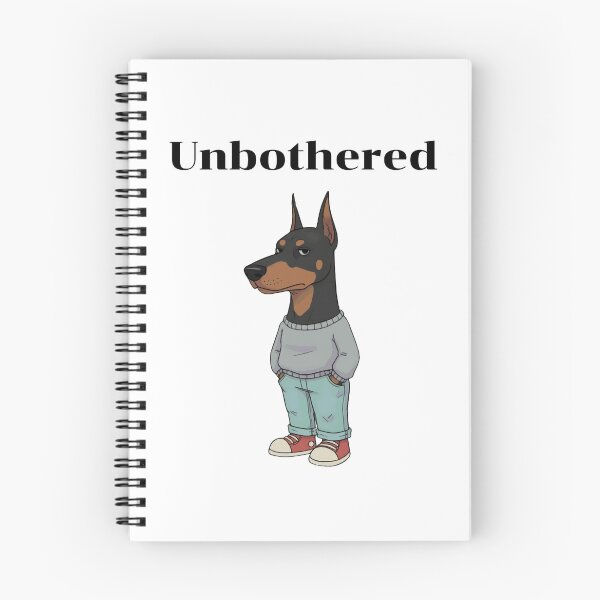 Item preview, Unimpressed Doberman Chill Meme designed and sold by WhatsupDawg.