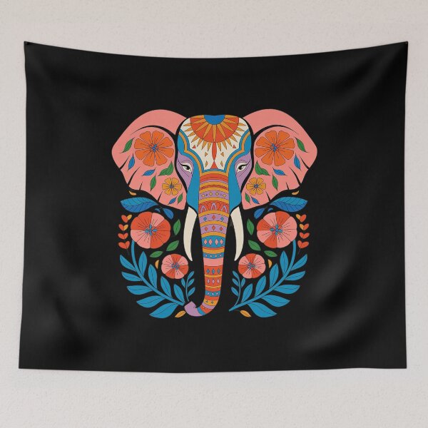Item preview, Flower Elephant with Floral for Mom Girl Teens Women designed and sold by angolinnArt.