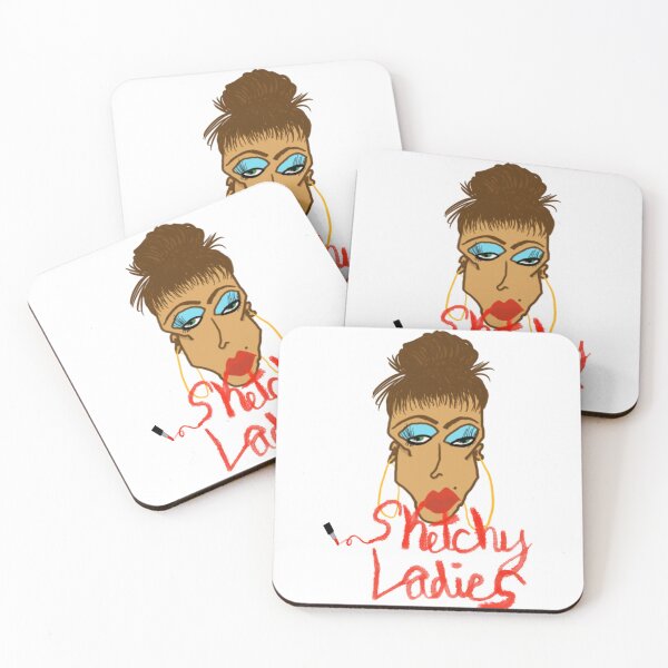 Item preview, Cherry Lips & Big Hoops | Logo designed and sold by Sketchy Ladies.