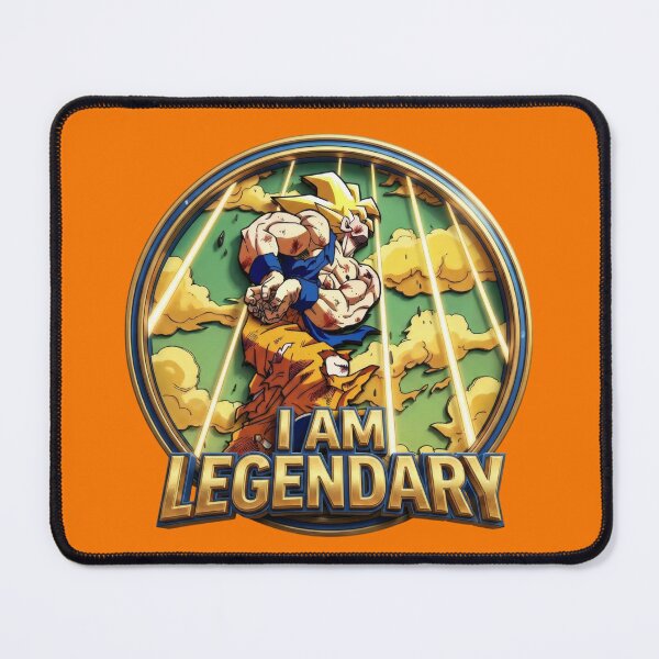 Item preview, Legendary Anime Hero Power-Up – Manga Style Illustration designed and sold by Artistic canvas store.