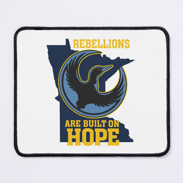 Item preview, Rebellions Are Built On Hope, Rebel Loon Alliance, Mn Rebal Loon, Feeling Minnesota, Minnesota Loon Starbird designed and sold by WatercolourferS.