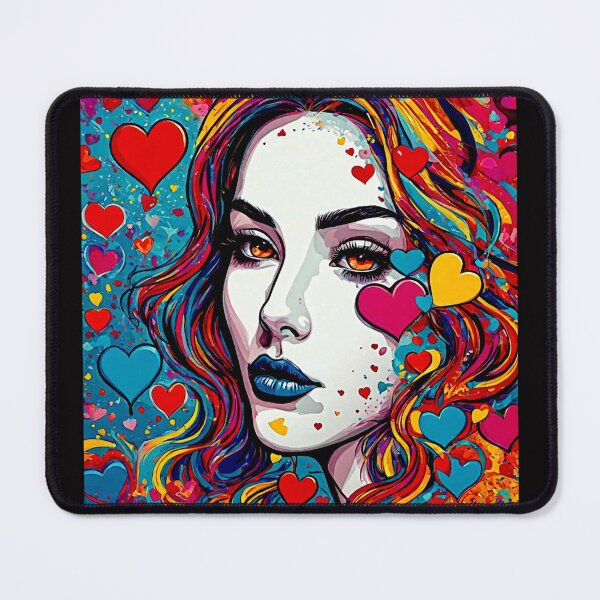 Item preview, Love in Every Stroke pop heart love #1 designed and sold by Helios Be. Lavsh.